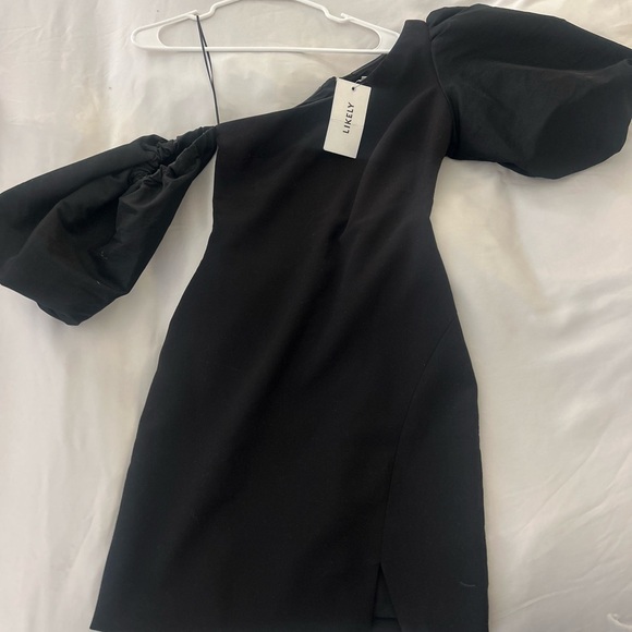 Likely Black Mini Dress